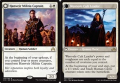 Hanweir Militia Captain // Westvale Cult Leader - Foil